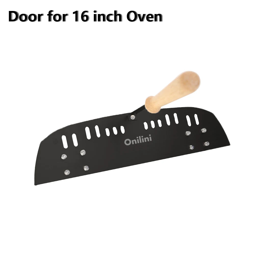 Onilini 12 Inch or 16 Inch Pizza Oven Door Stainless Steel Eco-Friendly Design
