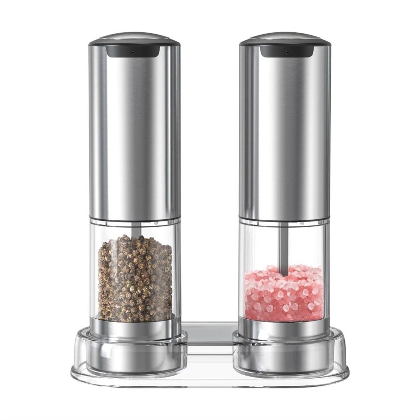 Electric Salt and Pepper Grinder Set 2 Pack Rechargeable