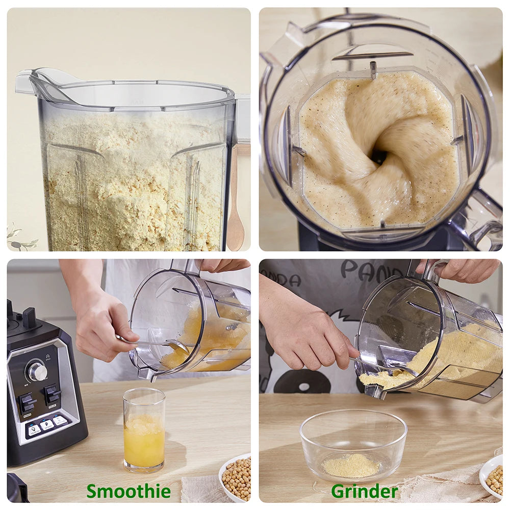 BioloMix Automatic Blender 2L BPA Free Smoothie Ice Crusher