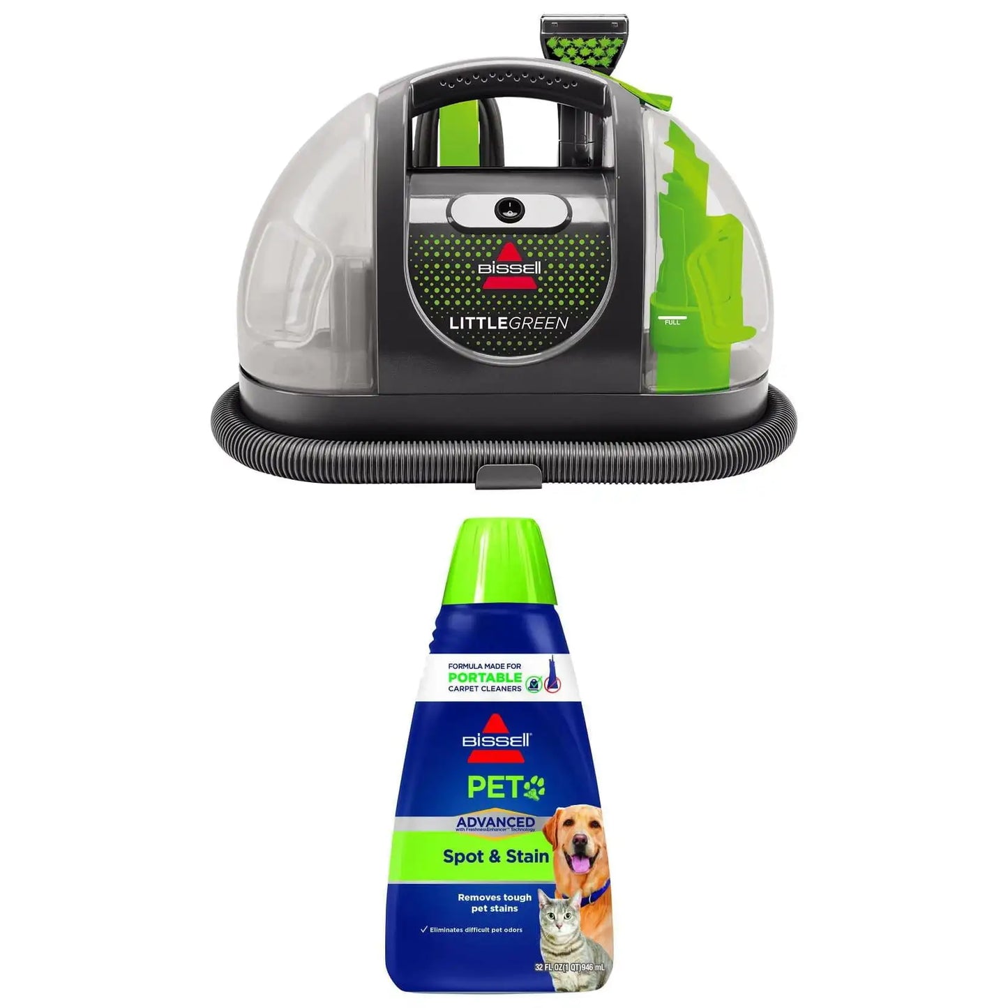 Bissell Little Green Portable Carpet Cleaner 3369 Compact