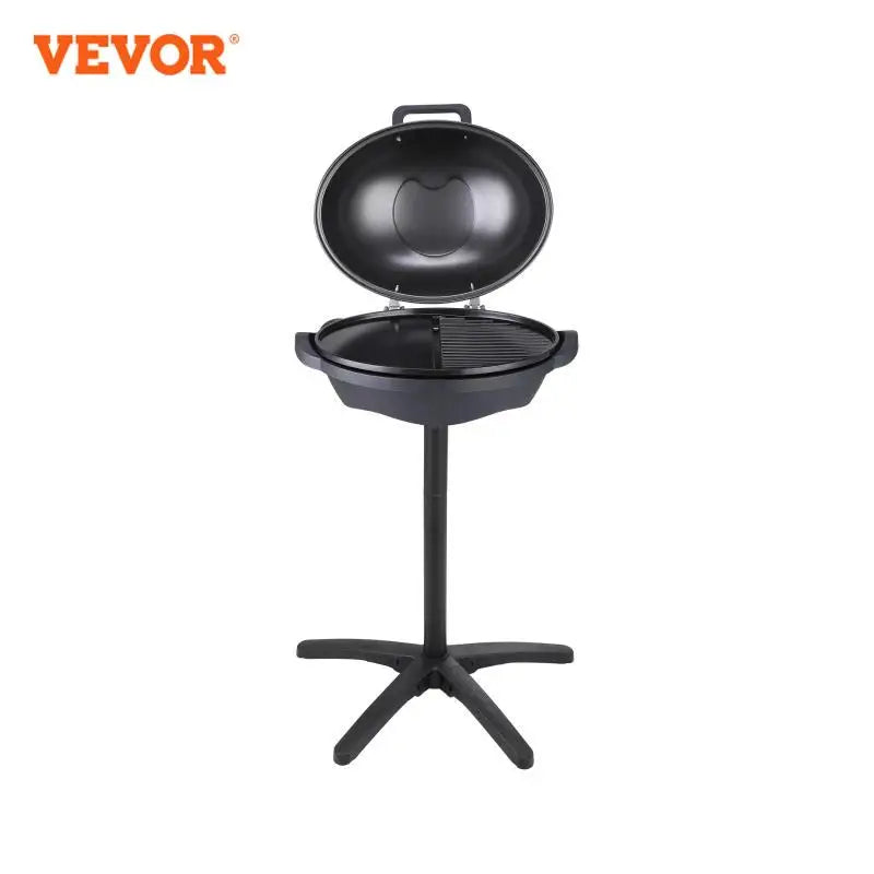 VEVOR Indoor Outdoor Electric Grill 1800W Two Zone Grilling