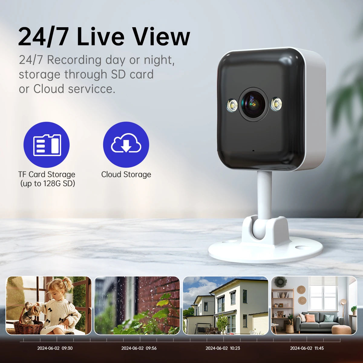 Jooan 1080P WiFi Outdoor Smart Surveillance IP CCTV