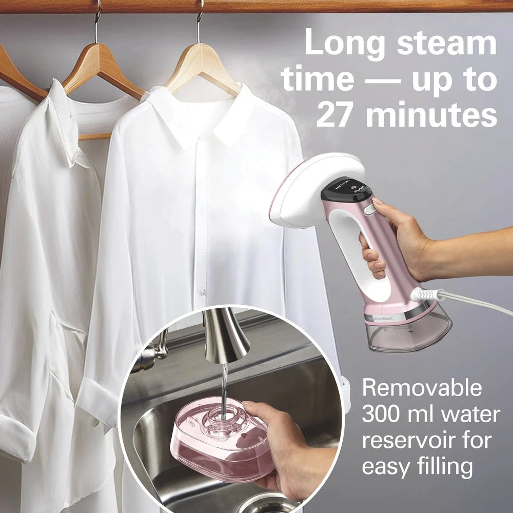 3 In 1 Garment Steamer Iron Handheld 300ml Tank Auto Shutoff