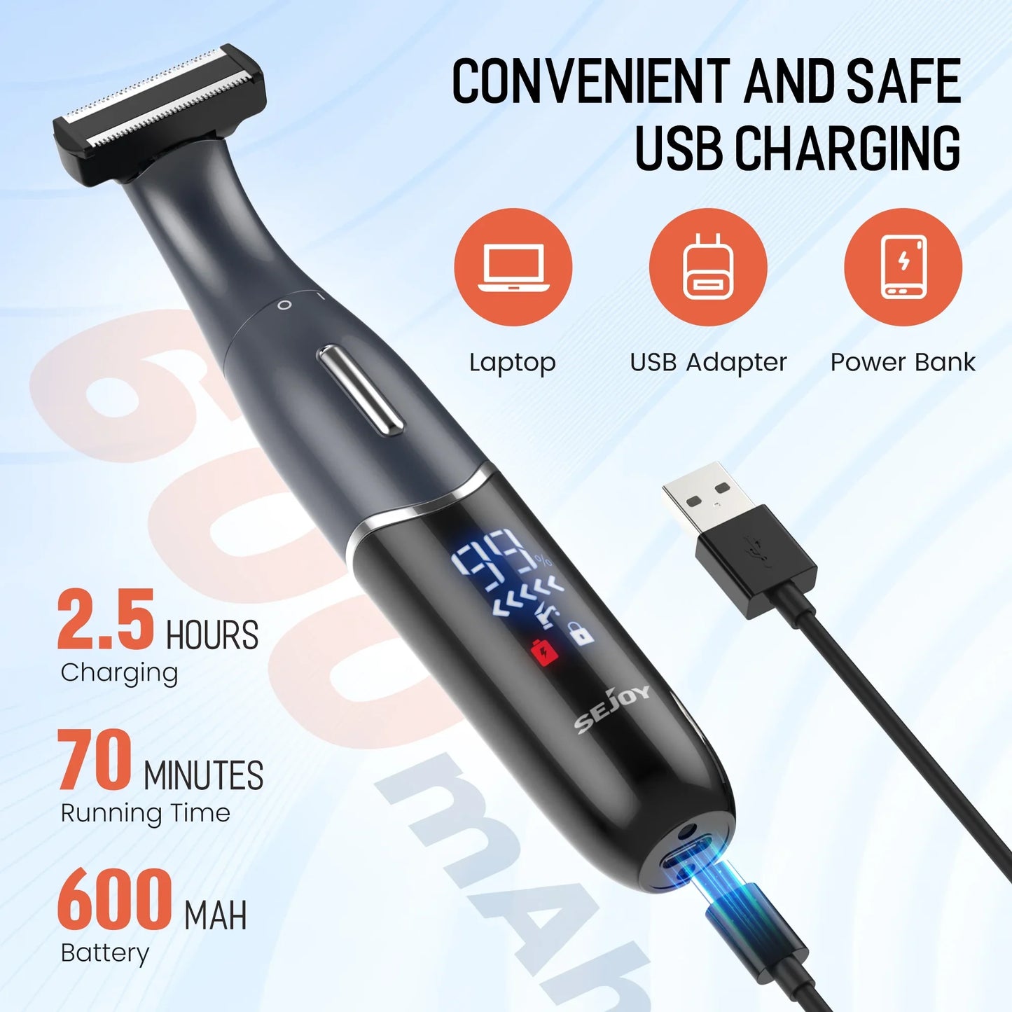 Sejoy Six In One Electric Razors Women Men Bikini Trimmer