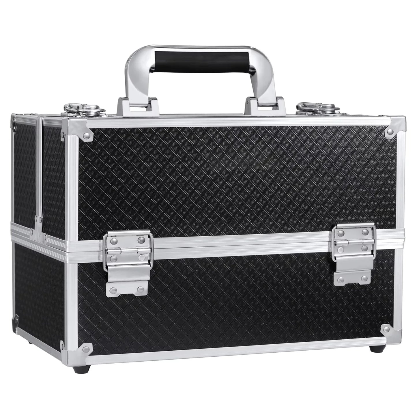 Nail Suitcase Travel Large Capacity Makeup Case 6 Trays