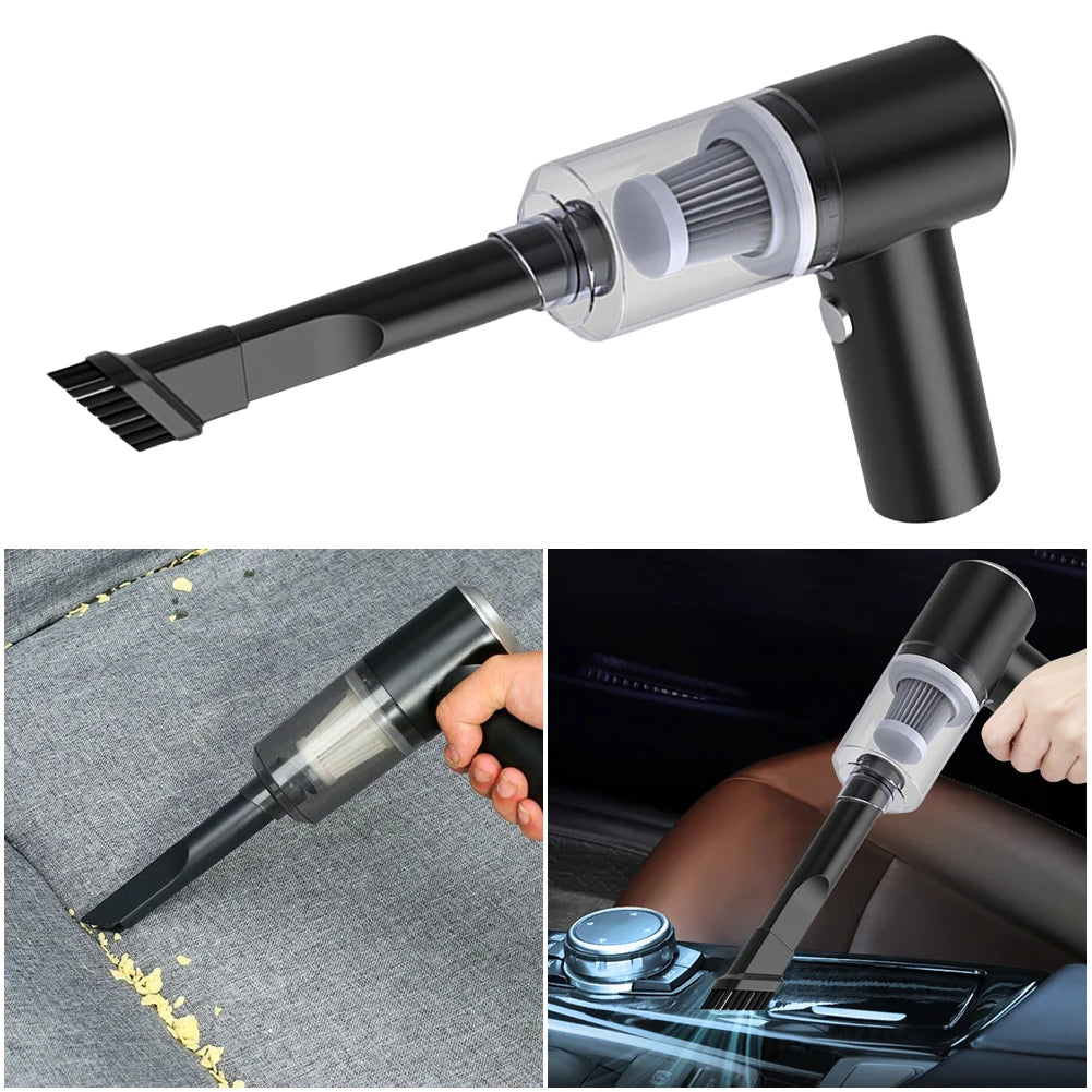 6000Pa Cordless Handheld Vacuum Cleaner 120W Home And Car