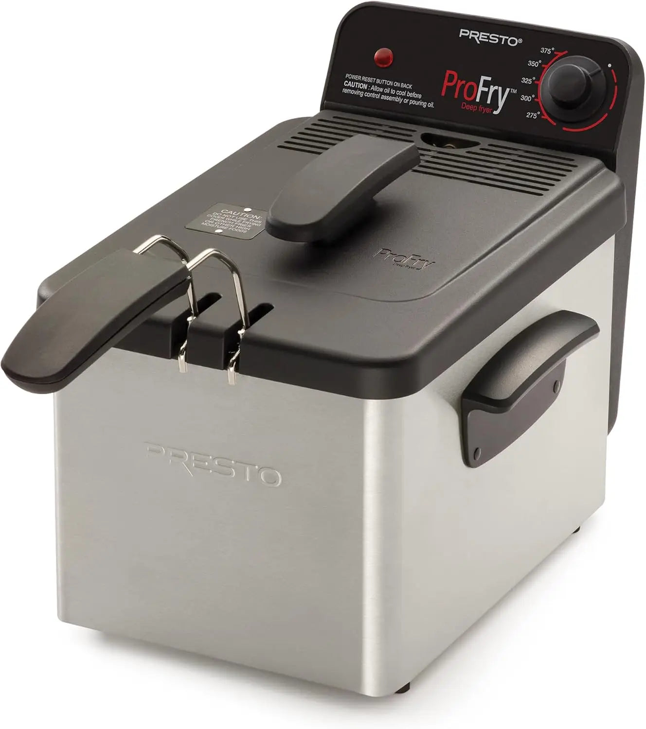 Stainless Steel Pro Fry Immersion Deep Fryer 1400W Silver