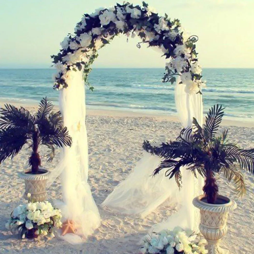 Wedding Garden Arch Arbor Trellis Archway for Climbing Plants Outdoor Rack for Garden Lawn Backyard Patio