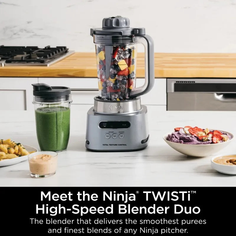 Ninja Twisti High Speed Blender Auto IQ 3 Preset 34 Oz