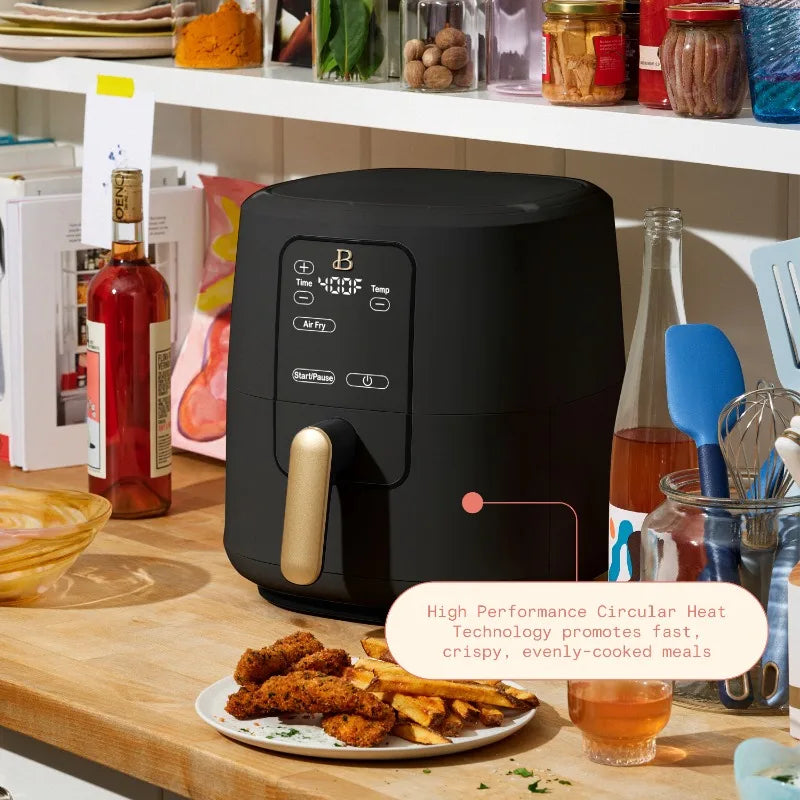 Beautiful 6 Qt Air Fryer TurboCrisp Tech Touch Display