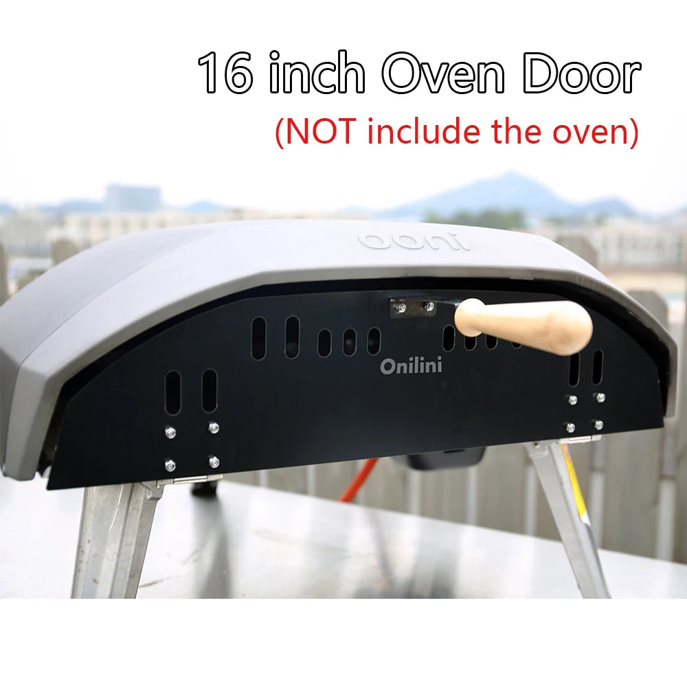 Onilini 12 Inch or 16 Inch Pizza Oven Door Stainless Steel Eco-Friendly Design
