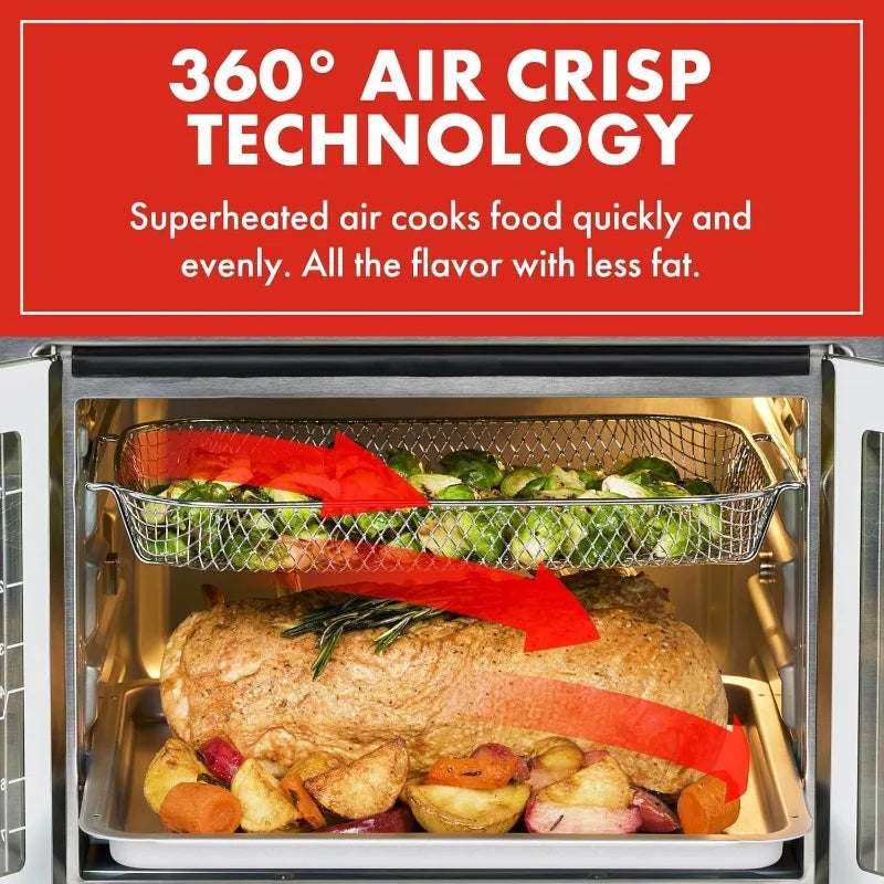 Emeril Lagasse Large French Door Air Fryer Toaster Oven
