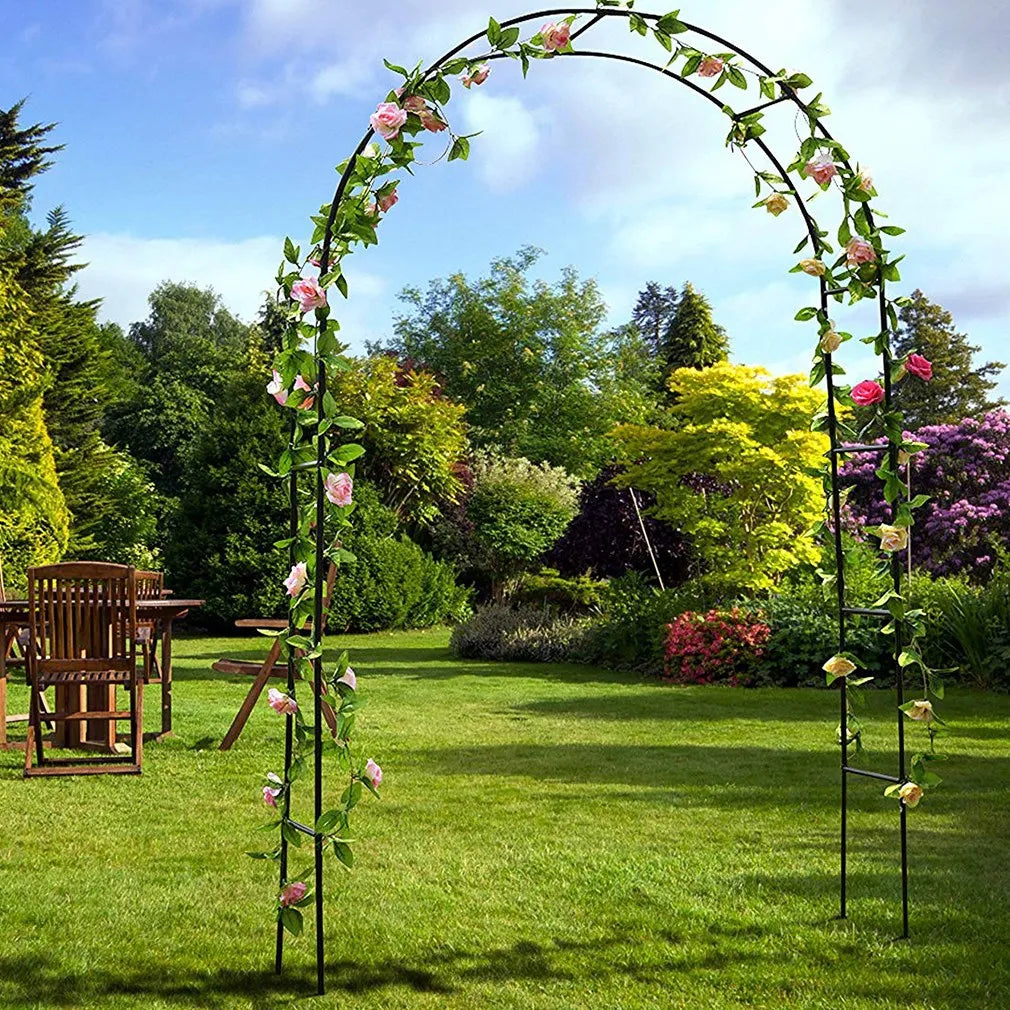 Wedding Garden Arch Arbor Trellis Archway for Climbing Plants Outdoor Rack for Garden Lawn Backyard Patio