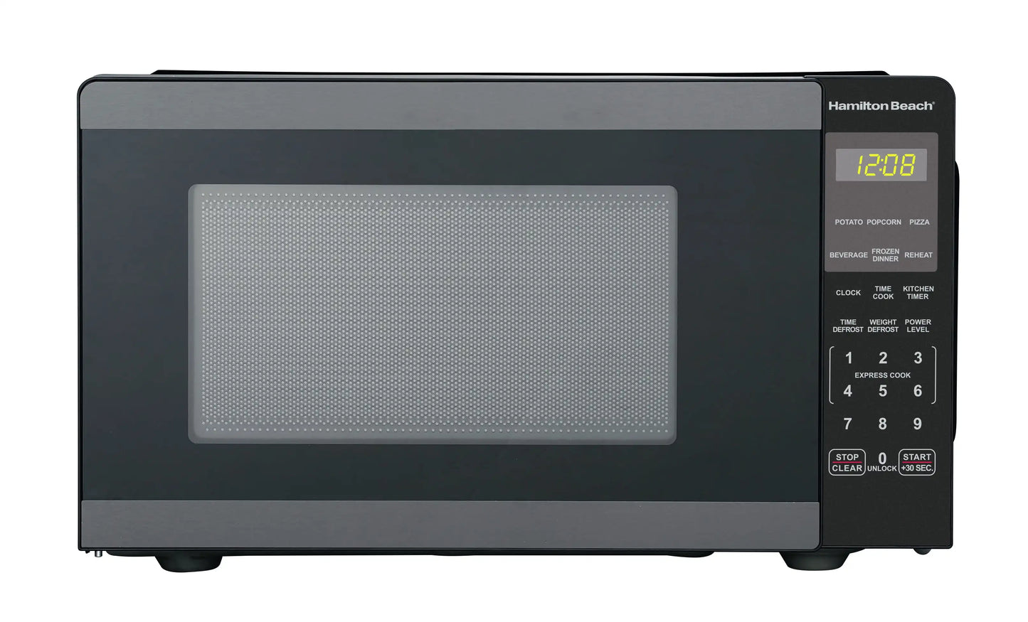 Hamilton Beach 0.9 Cu Ft Microwave Oven 900W Stainless New