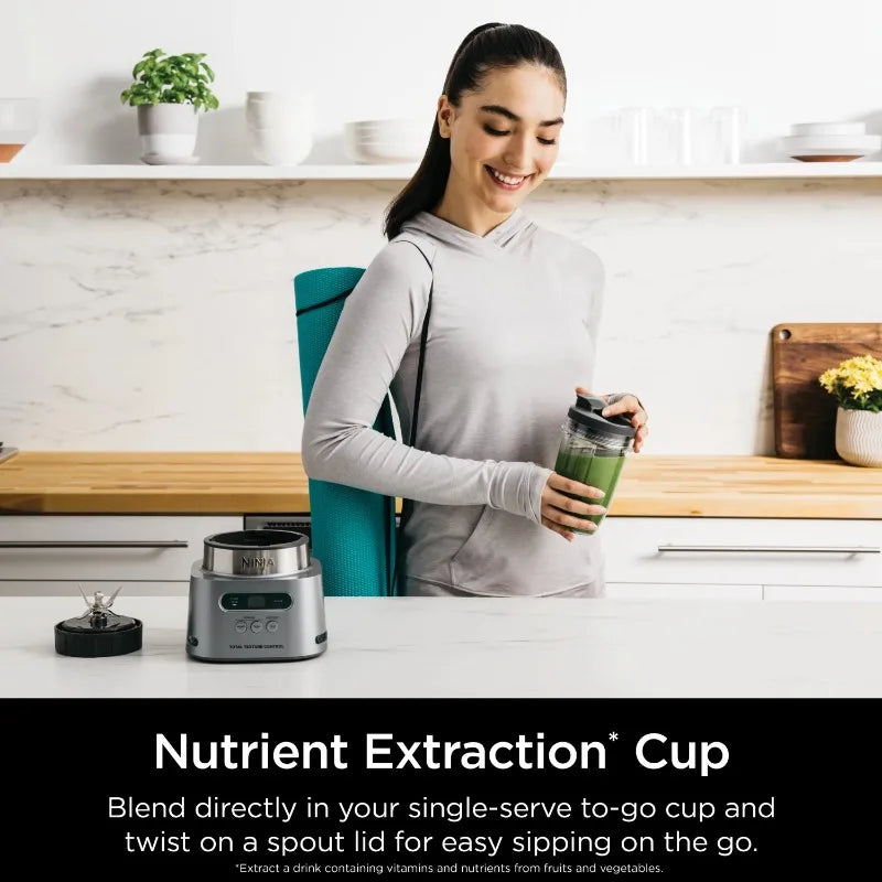 Ninja Twisti High Speed Blender Auto IQ 3 Preset 34 Oz