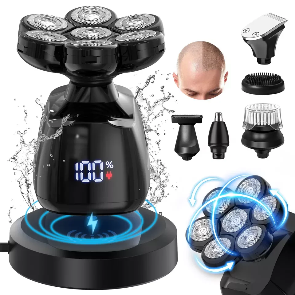Sejoy 6 In 1 Shaver With Nose Hair Trimmer Waterproof