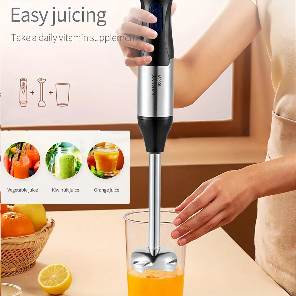 Sokany Multifunctional Handheld Mixer Egg Beater Juicer