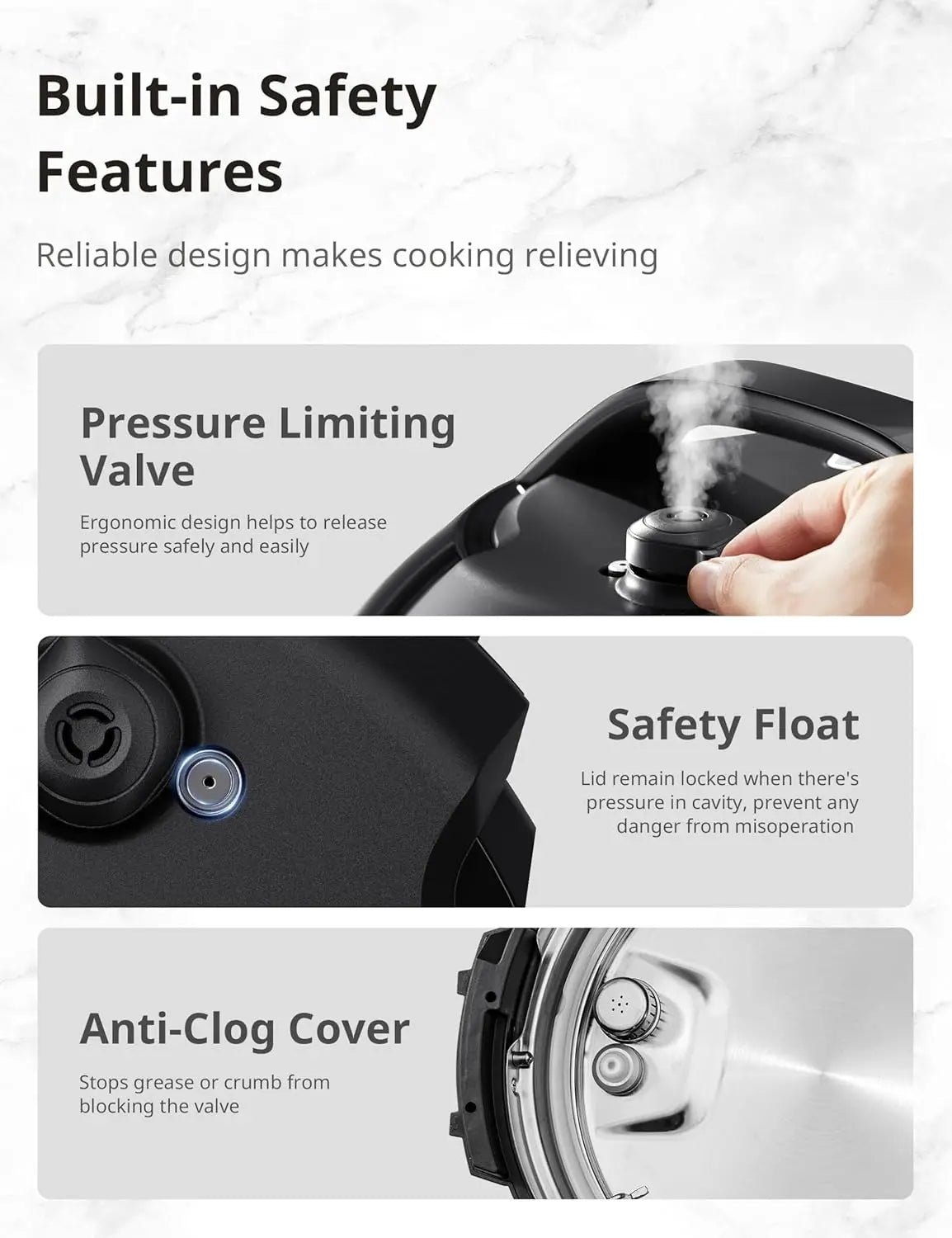 9 In 1 Electric Pressure Cooker 14 Presets Multi Cooker