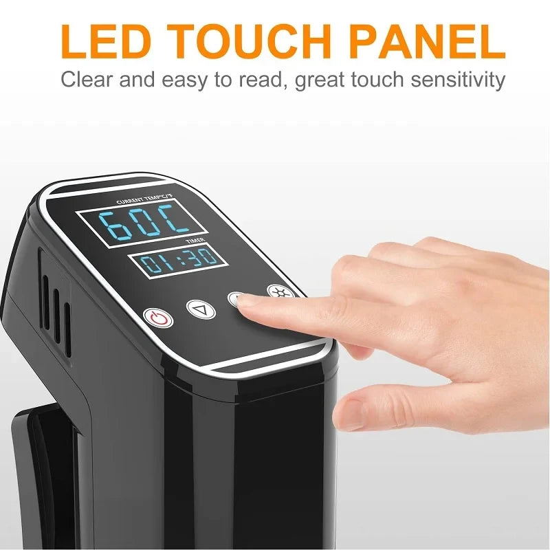 1000W Sous Vide LCD Digital Timer Immersion Circulator