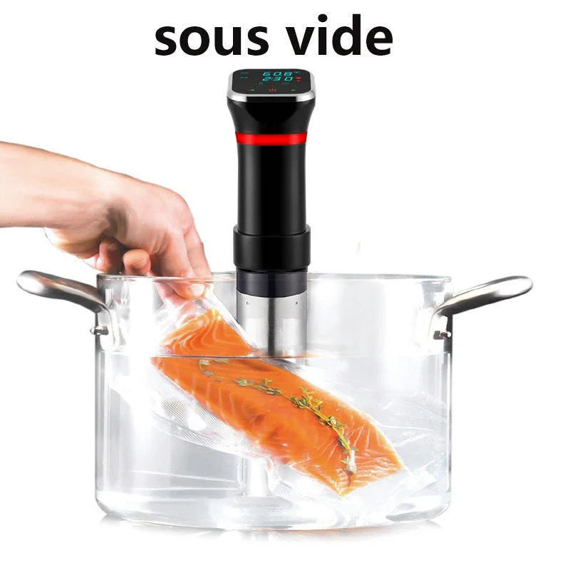 Portable 1100 Watt Vacuum Food Sous Vide Machine Precision Cooker Immersion Circulator with LCD Digital Timer