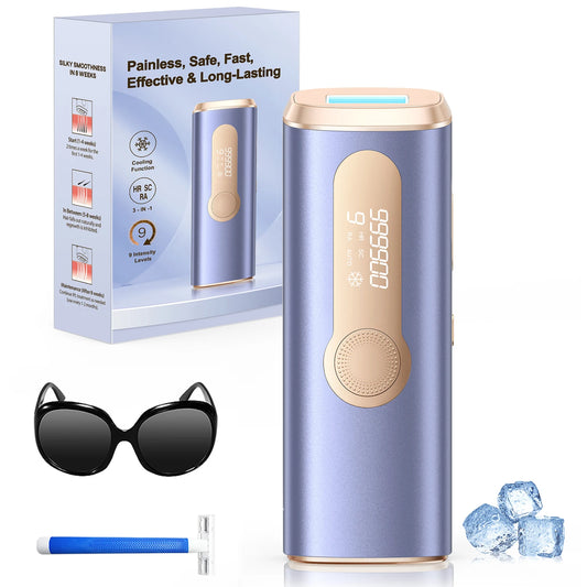 990000 Flash Laser Epilator IPL Hair Removal For Men Women