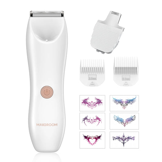 MAXGROOM Women Body Hair Trimmer Electric Razor For Women