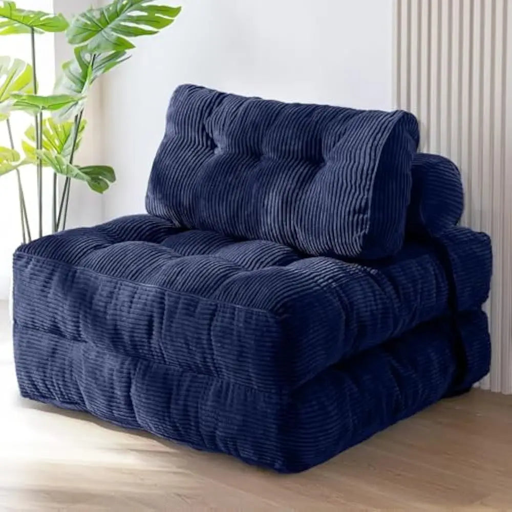 Portable Folding Sofa Bed Sleeper Chair With Back Support