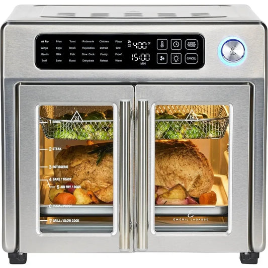 Emeril Lagasse Large French Door Air Fryer Toaster Oven