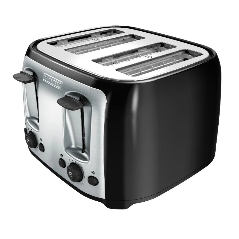 Black And Decker Four Slice Toaster With Extra Wide Slots