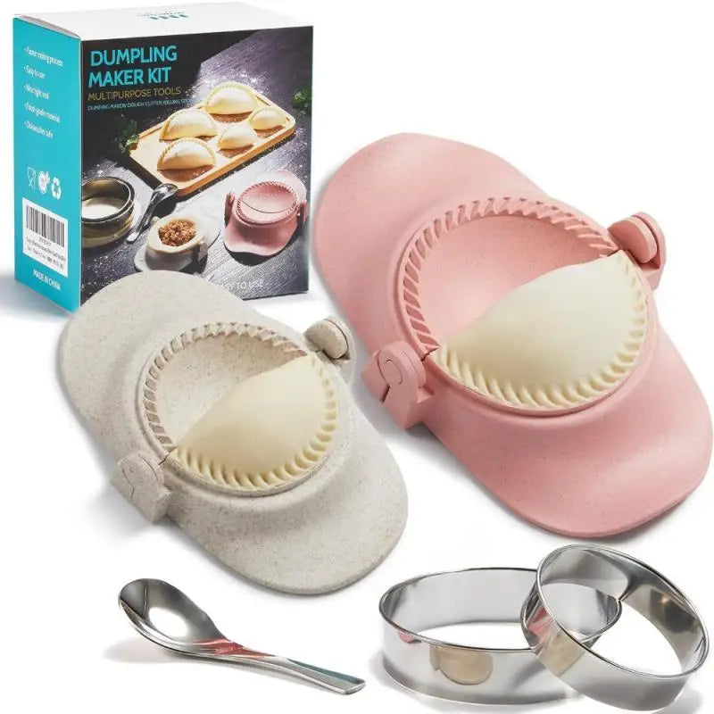 Wheat Straw Dumpling Wrapper Set Kitchen Manual Mold