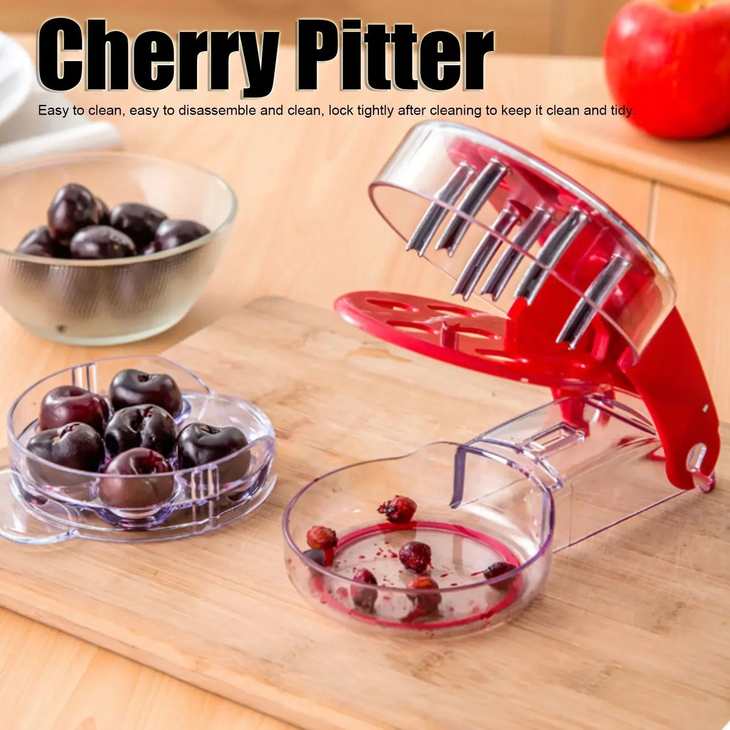 Cherry Pitter Tool Seed Remover For Pits Kitchen Gadget