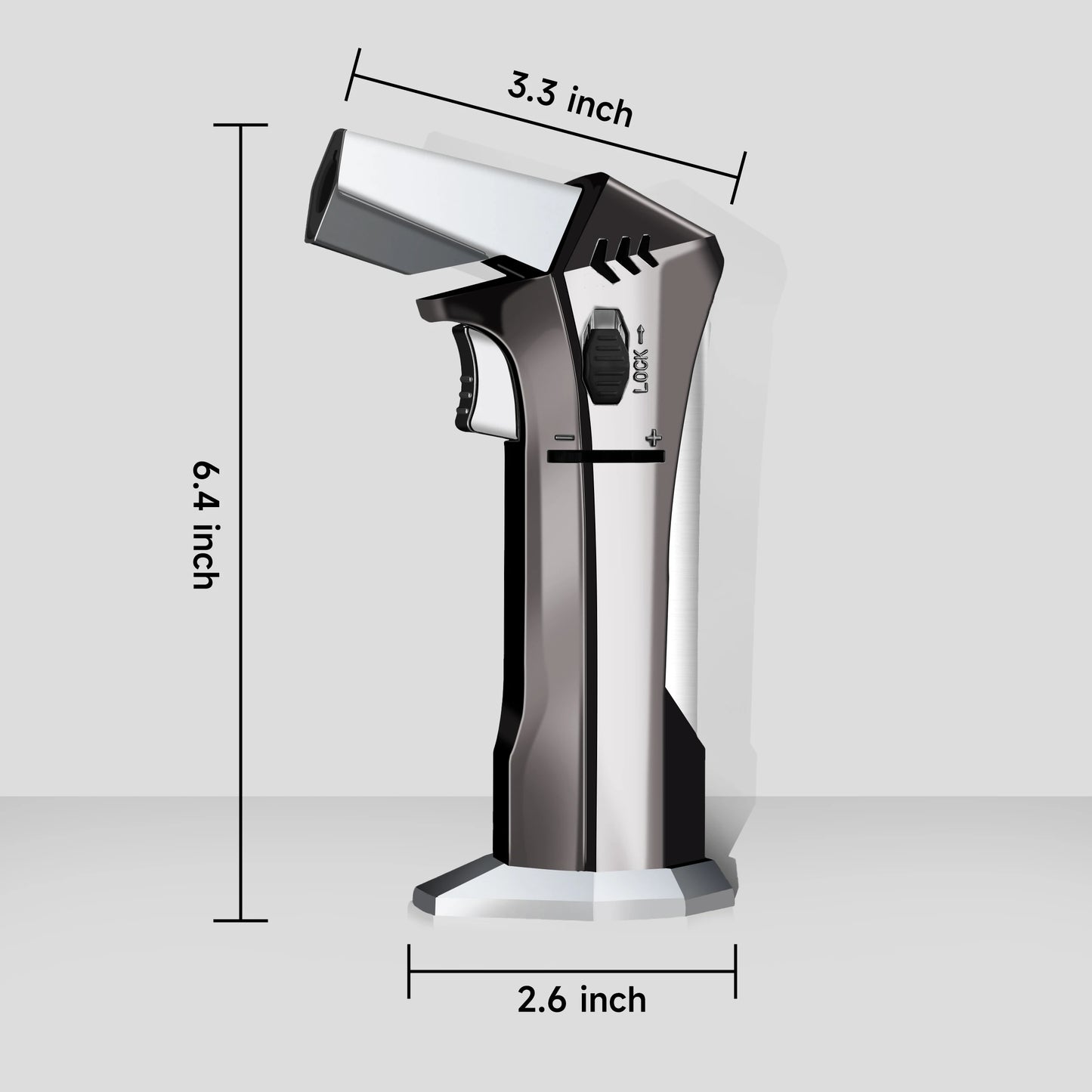 Butane Torch Kitchen Torch Refillable Torch Lighter Culinary Torch Cooking Torch for Food Baking Crafts BBQ Creme Brulee