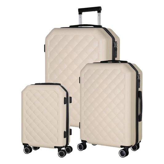 Softside Luggage Set With Spinner Wheels 20 24 28 Inches