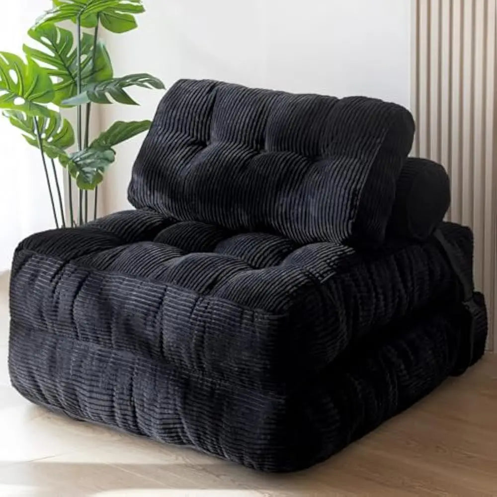 Portable Folding Sofa Bed Sleeper Chair With Back Support