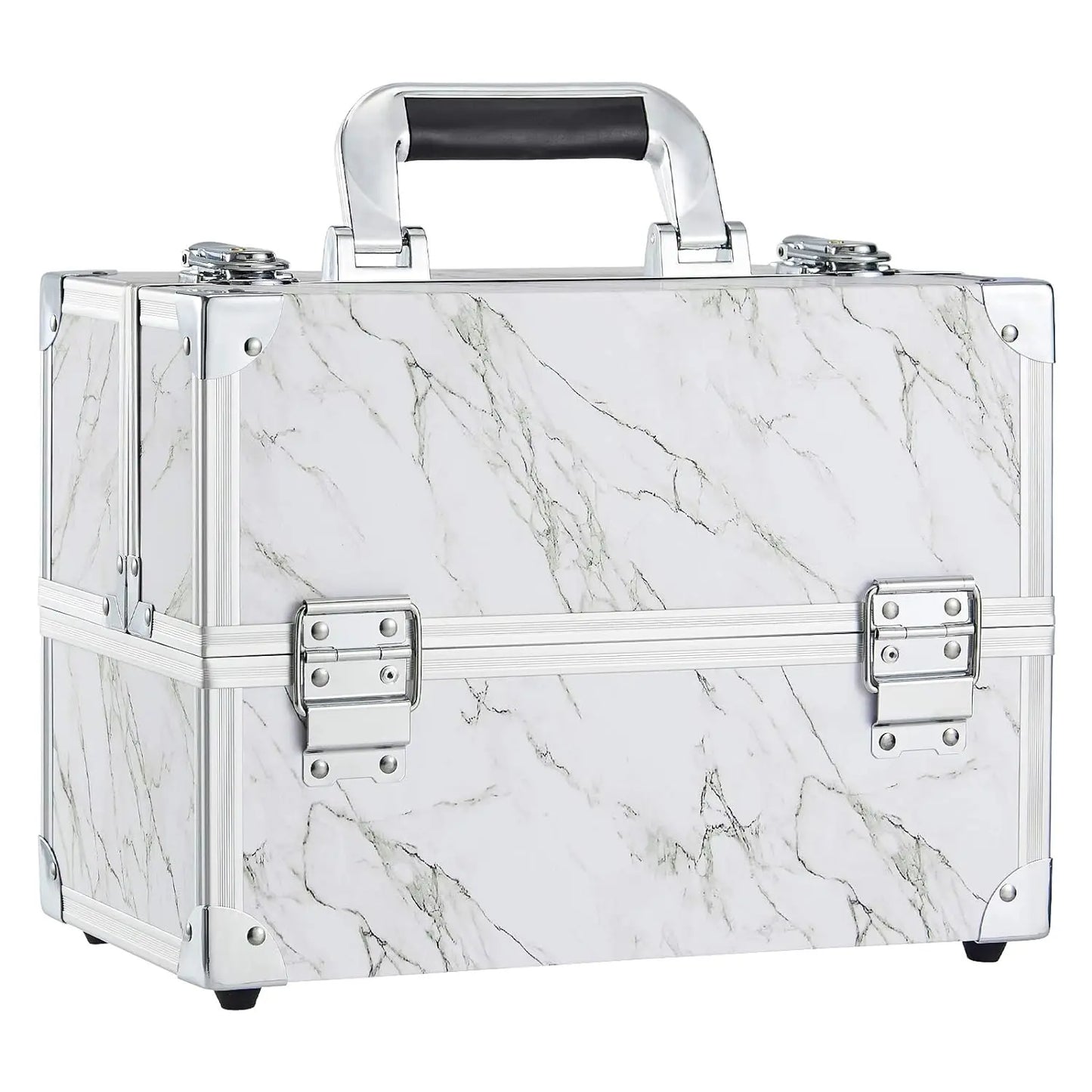 Nail Suitcase Travel Large Capacity Makeup Case 6 Trays