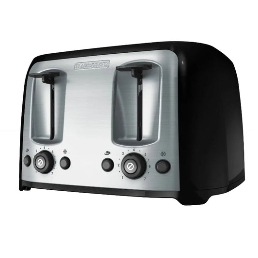 Black And Decker Four Slice Toaster With Extra Wide Slots