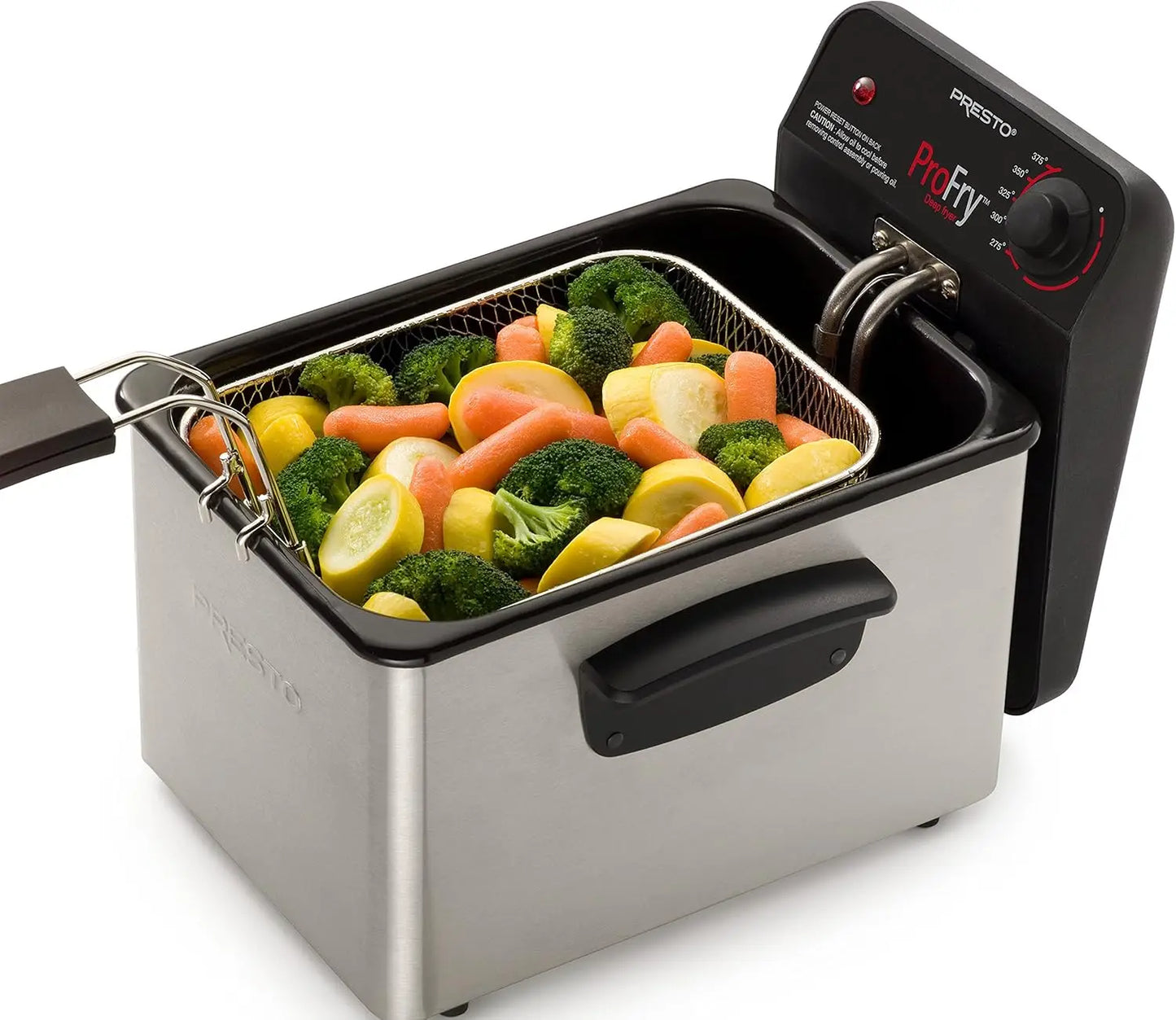 Stainless Steel Pro Fry Immersion Deep Fryer 1400W Silver