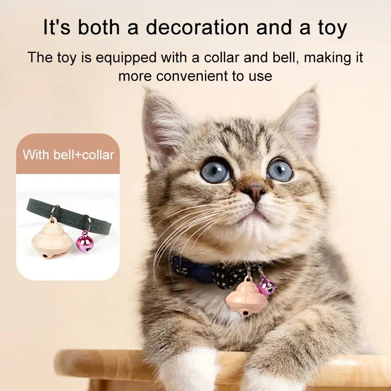 Cat Laser Toy Pointer Cat Collar USB Charging Toy Kitten