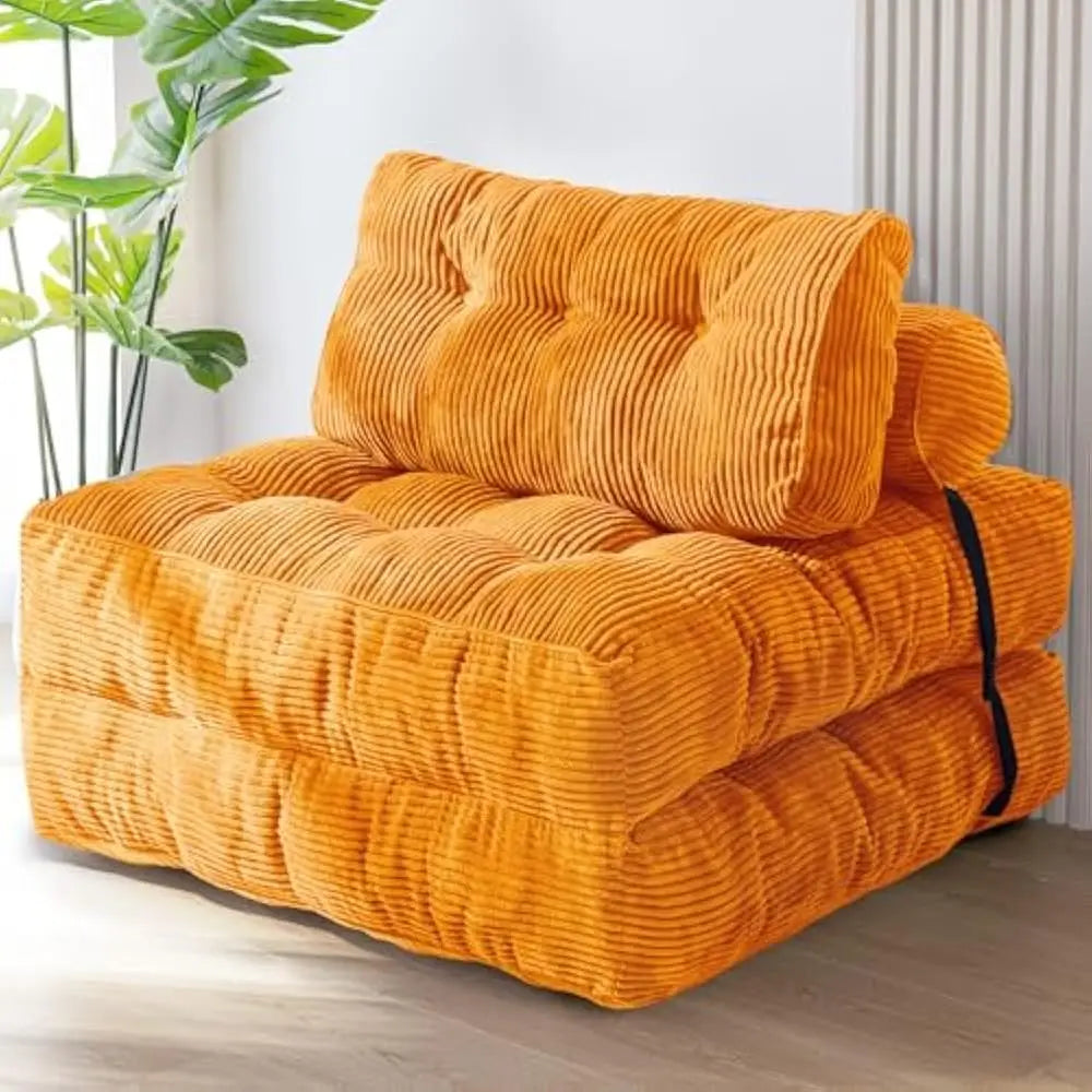 Portable Folding Sofa Bed Sleeper Chair With Back Support