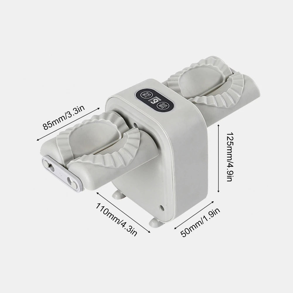 Automatic Dumpling Maker Double Head For Home Kitchen