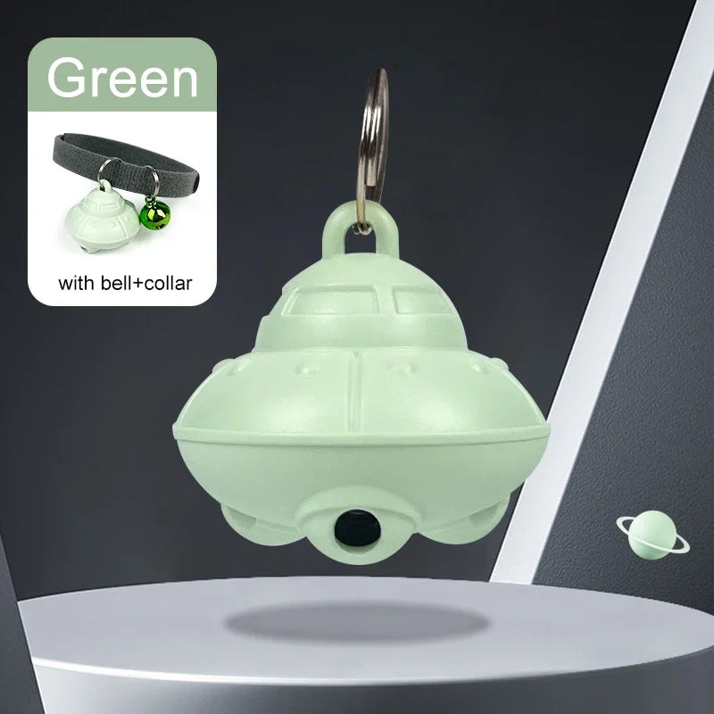 Cat Laser Toy Pointer Cat Collar USB Charging Toy Kitten