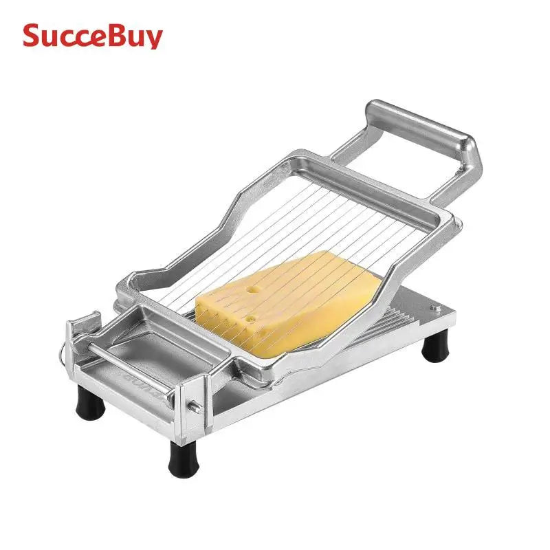 SucceBuy Cheese Cutter With Wire 0.39 0.78 Inch Aluminum