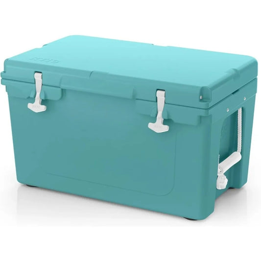 65 Quart Ultra Tough Cooler Insulated Ice Chest for Outdoors