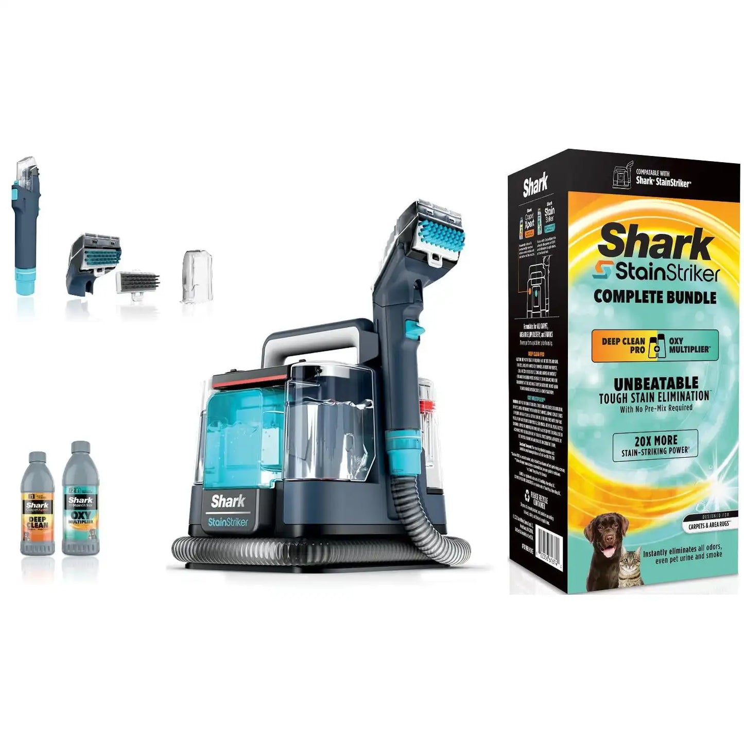 Shark StainStriker Portable Carpet Upholstery Cleaner PX200